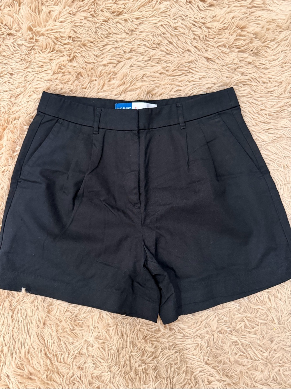 Old Navy Black High-Waist Tailored Women's Shorts